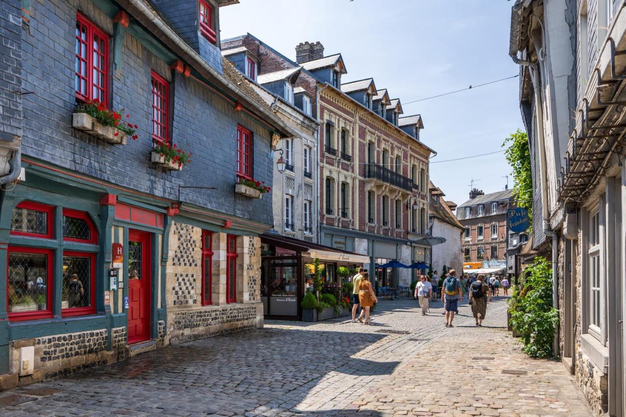 L'Absinthe Hotel Honfleur Bagian luar foto