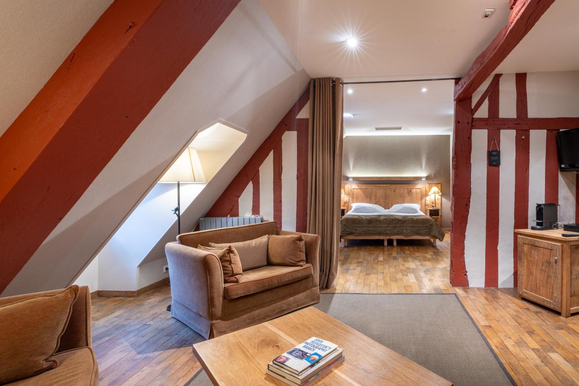 L'Absinthe Hotel Honfleur Bagian luar foto