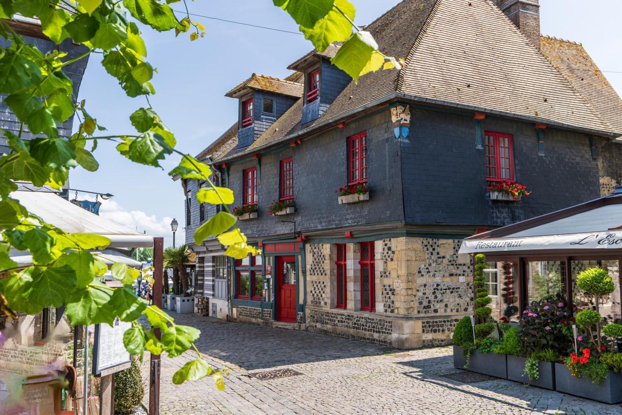 L'Absinthe Hotel Honfleur Bagian luar foto